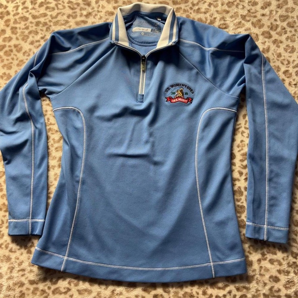 Cutter & Buck blue quarter zip